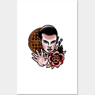 Traditional Eleven Tattoo Piece Posters and Art